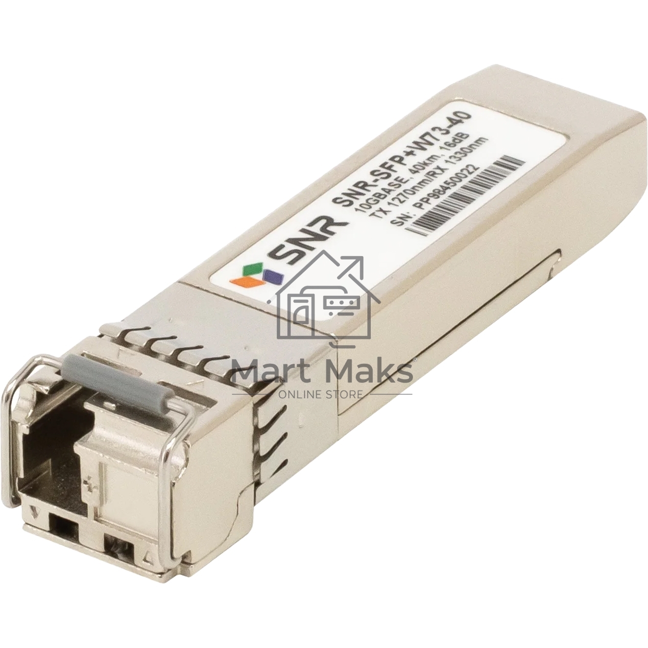 Модуль SNR SFP+ WDM, дальность до 40км (16dB), 1270нм