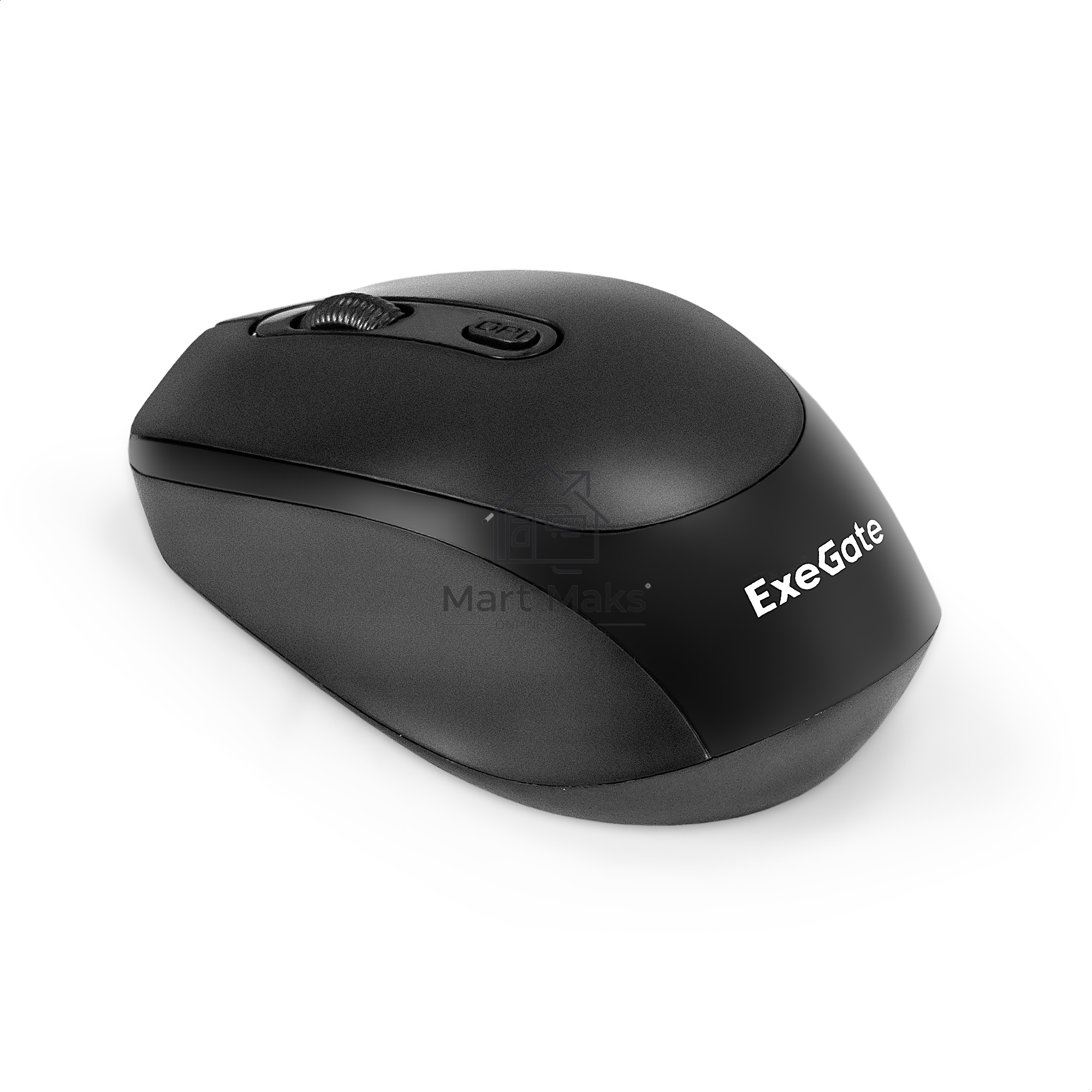 Мышь беспроводная ExeGate Professional Standard SR-9005 черный, 1200 dpi, радиоканал, USB, кнопки - 4