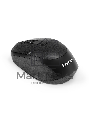 Мышь беспроводная ExeGate Professional Standard SR-9005 черный, 1200 dpi, радиоканал, USB, кнопки - 4