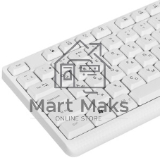Комплект клавиатура+мышь Defender Motion C-977 проводной, USB, 1600 DPI, белый