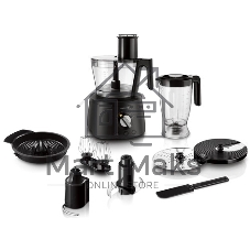 Кухонный комбайн Philips HR7776/90 1300Вт черный