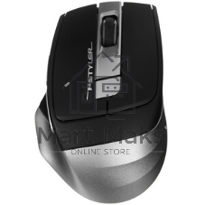 Мышь беспроводная A4Tech Fstyler FG35 серый/черный, 2000 dpi, радиоканал, USB, кнопки - 6