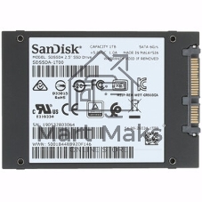 Твердотельный накопитель SanDisk SSD PLUS 2,5” SATA 1Tb, SDSSDA-1T00-G28, 1 year