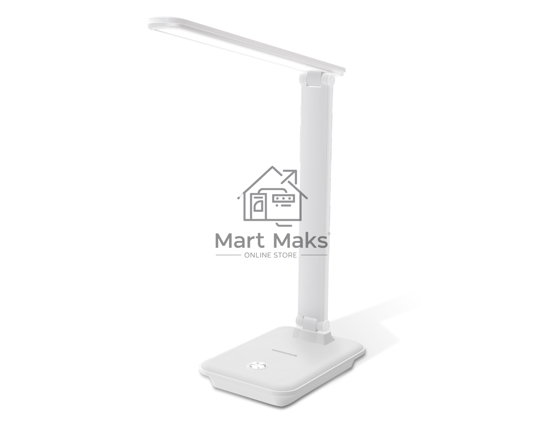 Светодиодная настольная лампа с диммером Ambrella light DE502 WH белый LED 3000-6400K 9W