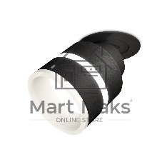 Светильник Ambrella Light XM8102524 SBK/FR черный песок/белый матовый GX53 (A2242, A2106, C8102, N8445)