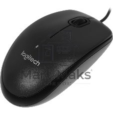 Мышь проводная Logitech M90 черный/серый, 1000 dpi, USB, кнопки - 3