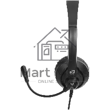 Гарнитура Oklick HS-M500 чёрный, проводная, USB