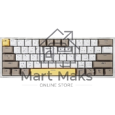 Клавиатура Redragon Fizz Pro механическая белый USB беспроводная BT/Radio for gamer для ноутбука LED (72598) кабель 1.8м