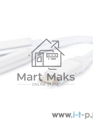 Переходник Cablexpert Переходник USB, USB Type-C/Jack3.5 F+ Type-C F, пакет (CCA-UC3.5F-02-W)