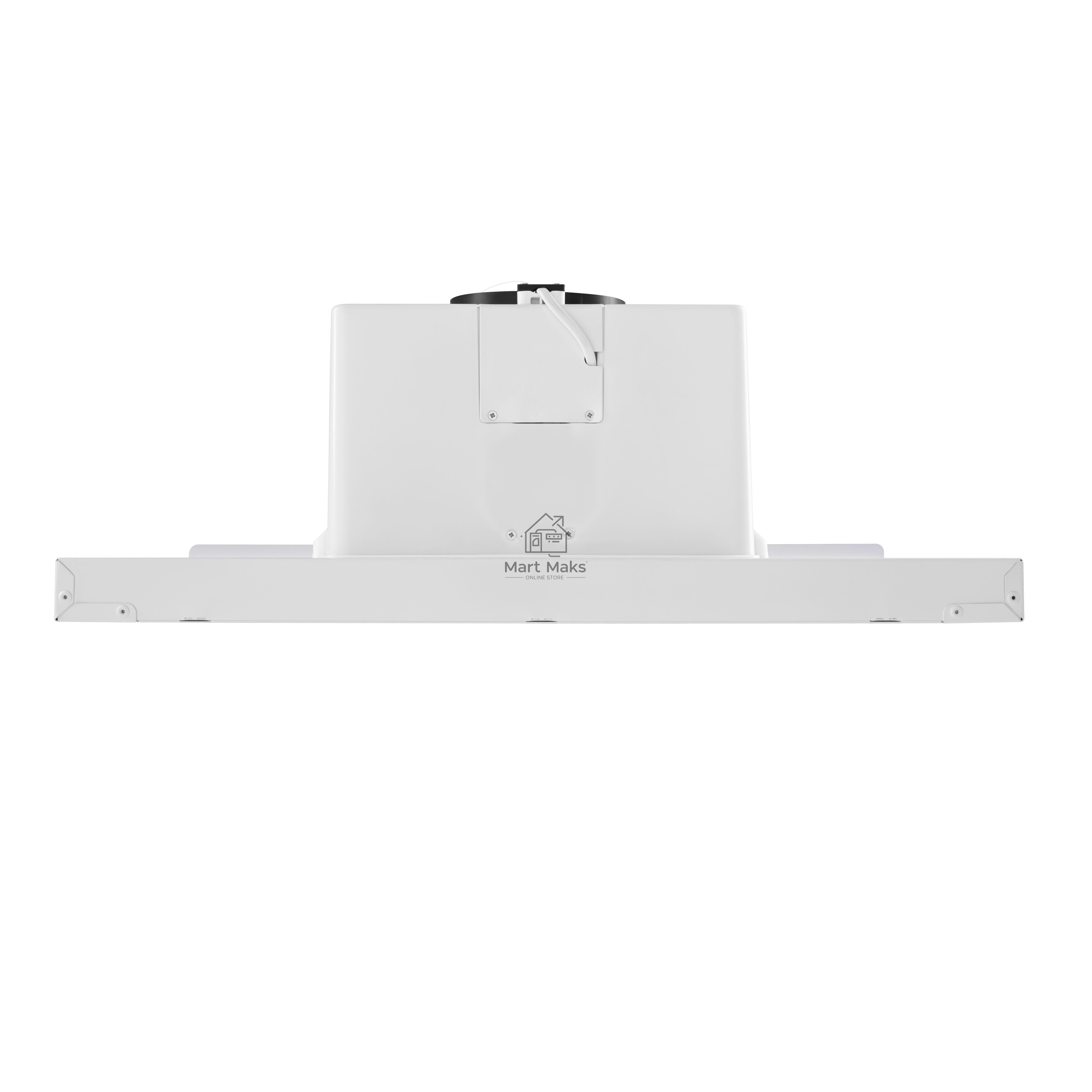 Вытяжка встраиваемая Maunfeld Ouse Touch Glass 60 белый, 60 см, 750 куб. м/ч, 48 дБ