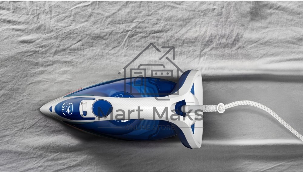 Утюг Tefal FV5715E0, 2200Вт, голубой/белый