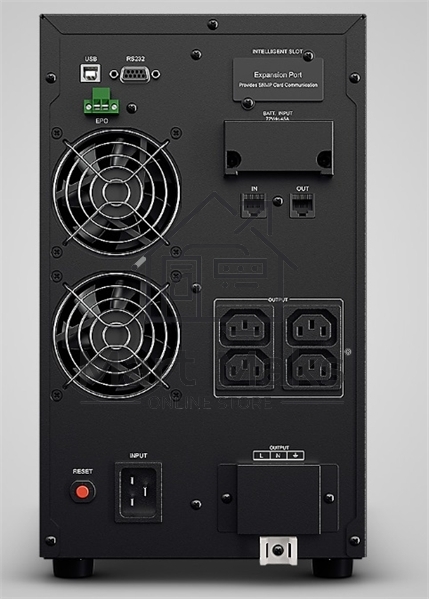 Источник бесперебойного питания UPS CyberPower OLS2000E 2000VA/1800W USB/RJ11/45/SNMP (4 IEC)
