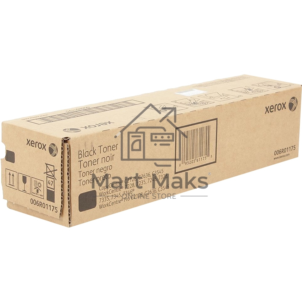 Картридж лазерный Xerox 006R01175 черный для WC7228/7235/7245/7328/7335/7345/C2128/2636/3545 (26K)