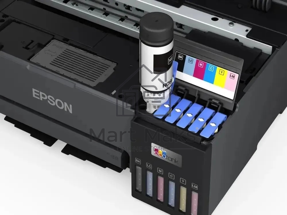 Принтер струйный Epson L8050 (C11CK37405/C11CK37402/C11CK37504/C11CK37507/C11CK37506), A4, цветное, печ. до 8 стр/мин., 1440 x 5760 dpi, USB, Wi-Fi