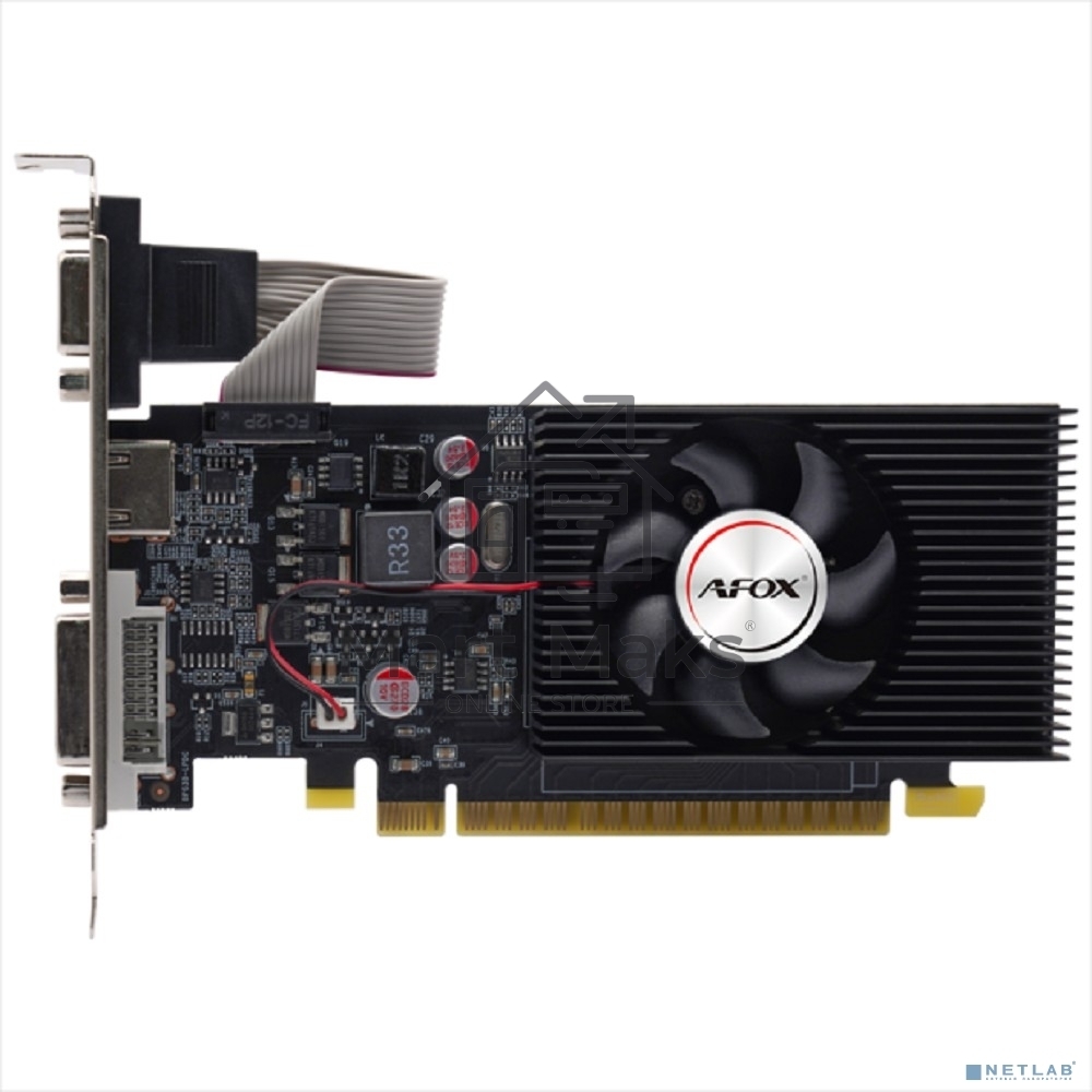 Видеокарта AFOX GT730 2Gb GDDR5 648bit DVI/HDMI 1FAN LP(AF730-2048D5L2) RTL