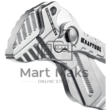 Клещи KRAFTOOL VISE-WRENCH X, 180 мм, клещи переставные-гаечный ключ