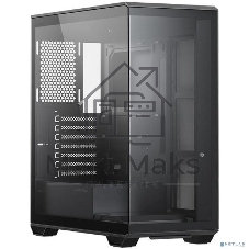 Корпус XASTRA Q600-0F-UC Black ATX/Aquarium/Screewless/no fans/Type-C/ Q600-0F-UC