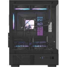 Корпус Formula Crystal Z1CM Plus AR v2 черный без БП mATX 5x120мм 1xUSB3.0 audio bott PSU