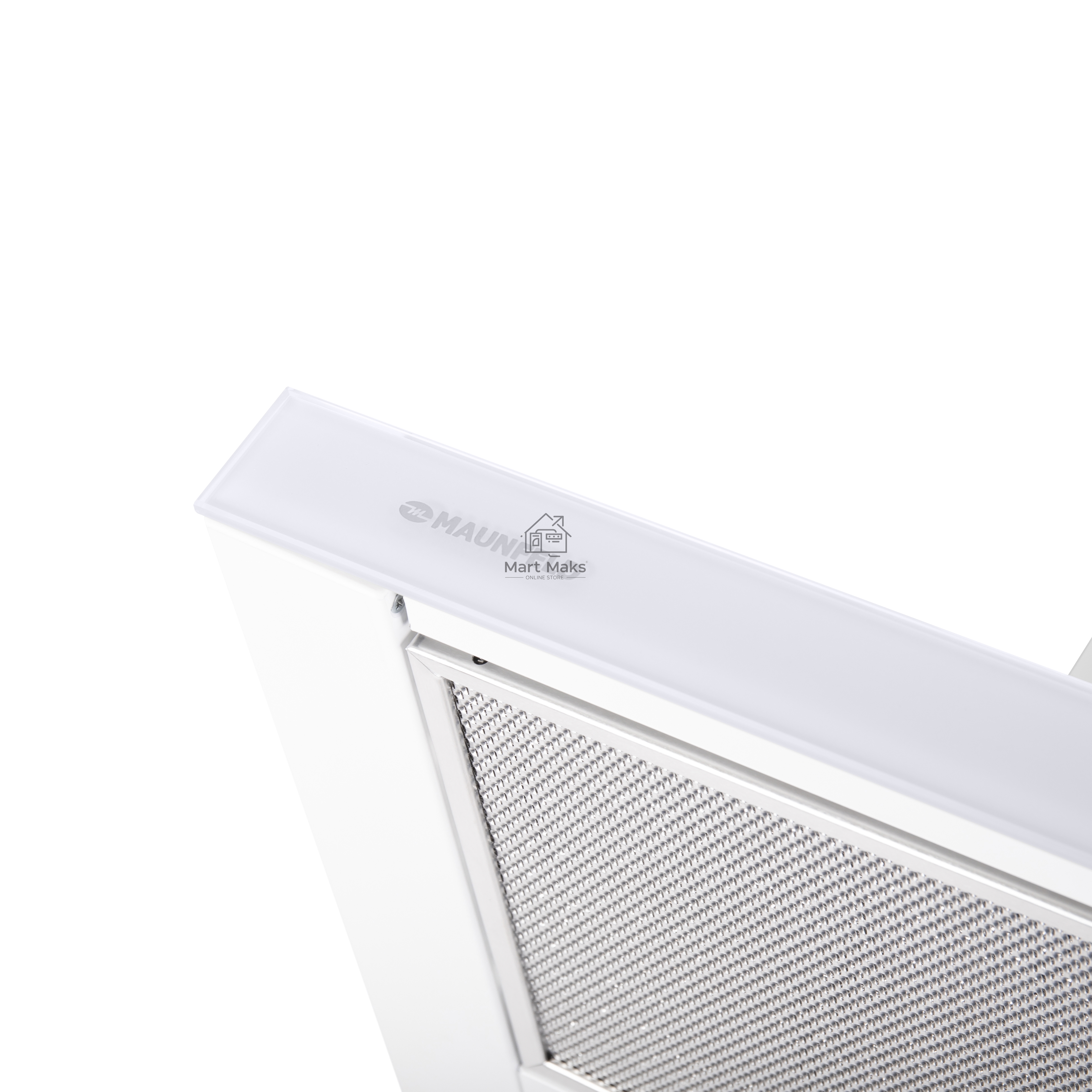 Вытяжка встраиваемая Maunfeld Ouse Touch Glass 60 белый, 60 см, 750 куб. м/ч, 48 дБ