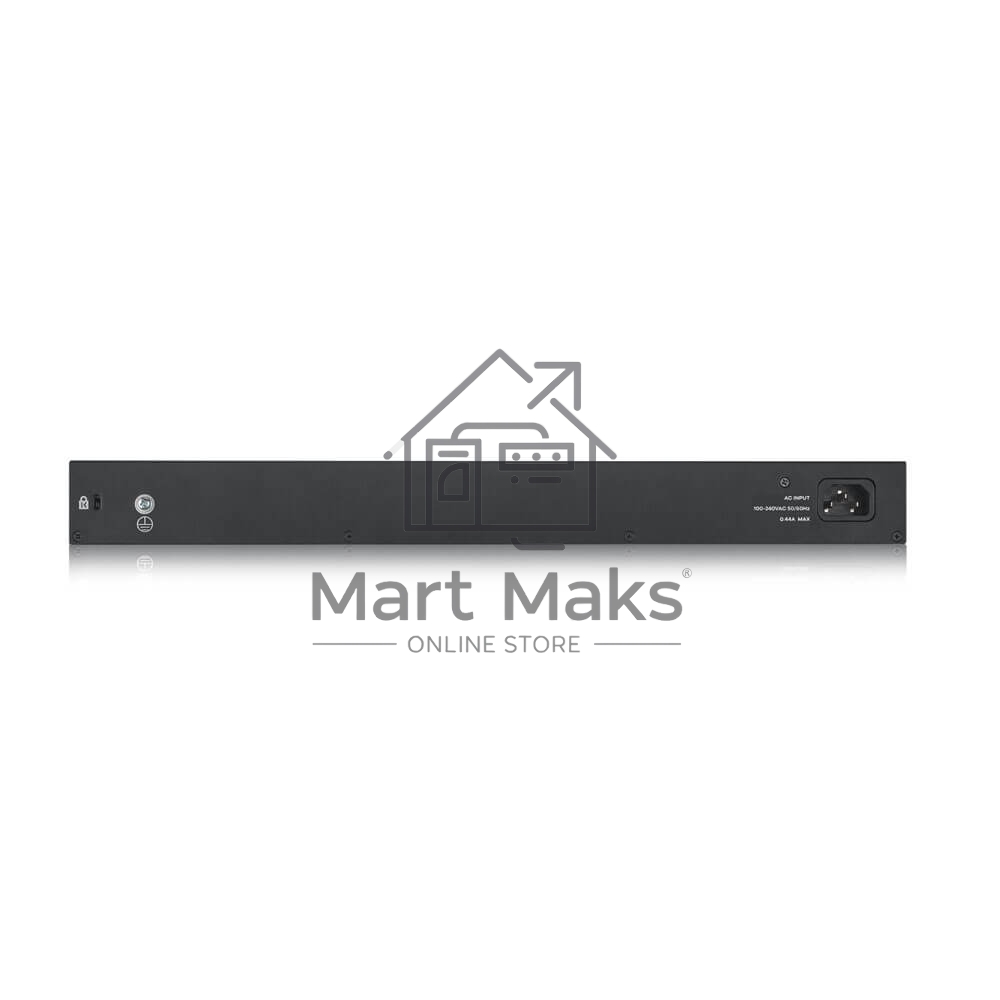 Коммутатор ZYXEL GS1920-24v2 Hybrid Smart switch Zyxel Nebula Flex, 24xGE, 4xCombo (SFP/RJ-45), silent (fanless), Standalone / cloud management