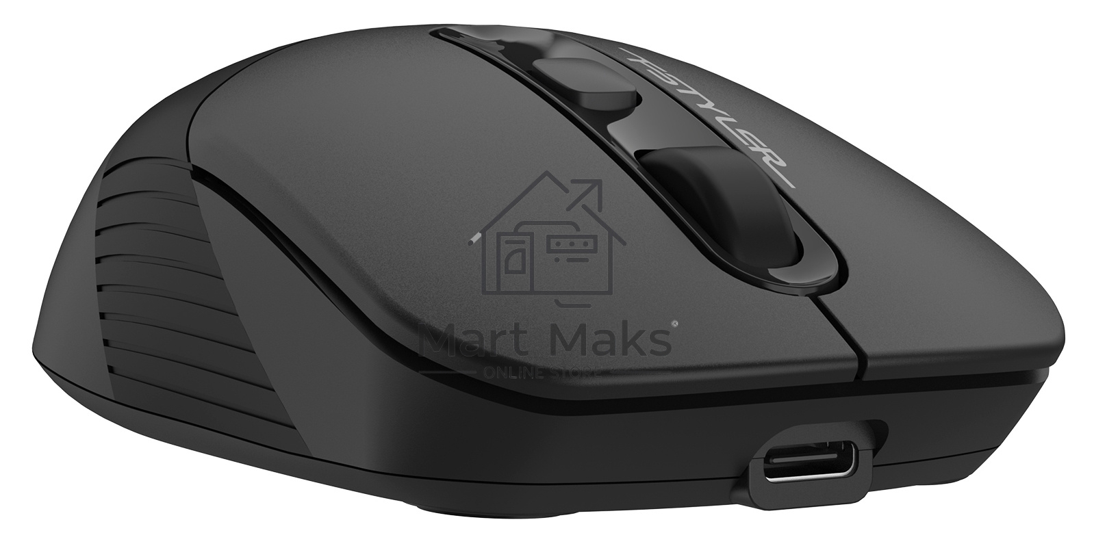 Мышь беспроводная A4Tech Fstyler FB10C черный, 2000 dpi, радиоканал, Bluetooth, USB, кнопки - 4