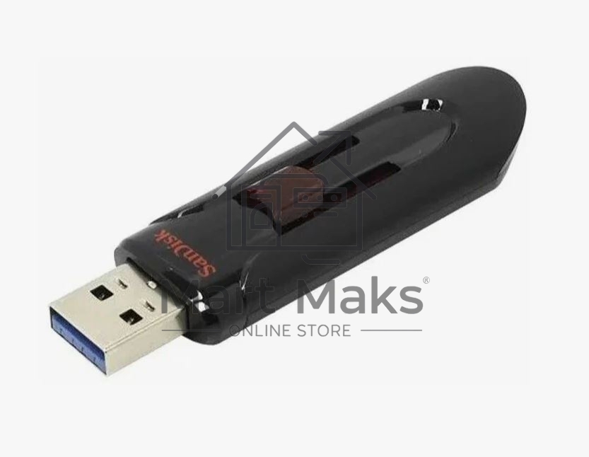 Флешка USB R/W R/W Sandisk 64Gb Cruzer Glide SDCZ600-064G-G35 USB3.0 черный