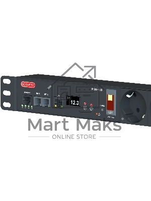 Блок распределения питания Elemy IPDU-1502 гор.размещ. 6xSchuko с мониторингом 15A Schuko 2.4м