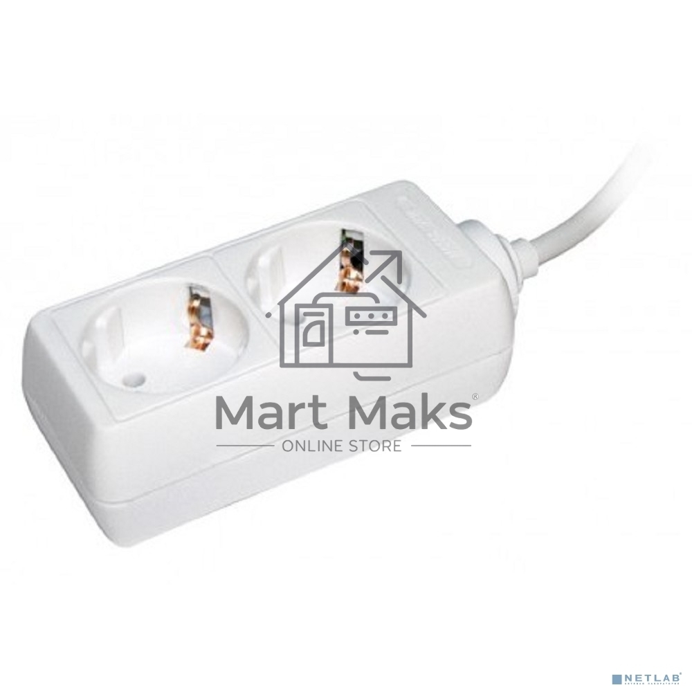 Удлинитель 2х3м с заземл. 16А IP20 У02 2P+PE ИЭК WYP10-16-02-03-Z-N