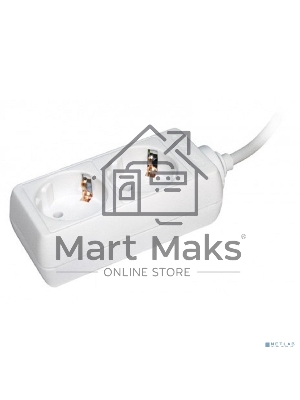 Удлинитель 2х3м с заземл. 16А IP20 У02 2P+PE ИЭК WYP10-16-02-03-Z-N