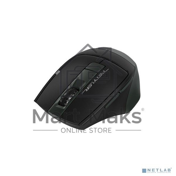 Мышь беспроводная A4Tech Fstyler FB35 зеленый/черный, 2000 dpi, радиоканал, Bluetooth, USB, кнопки - 6