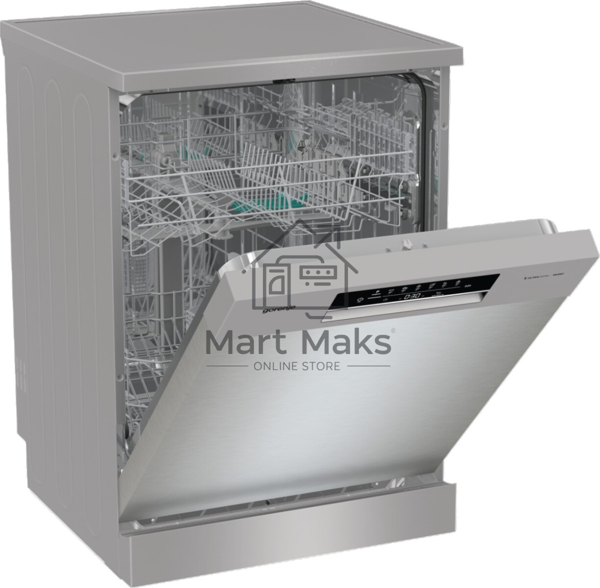 Встраиваемая посудомоечная машина Gorenje GS642E90X, серебристая, 59.9 см, 13 компл., 47 дБ, класс A++