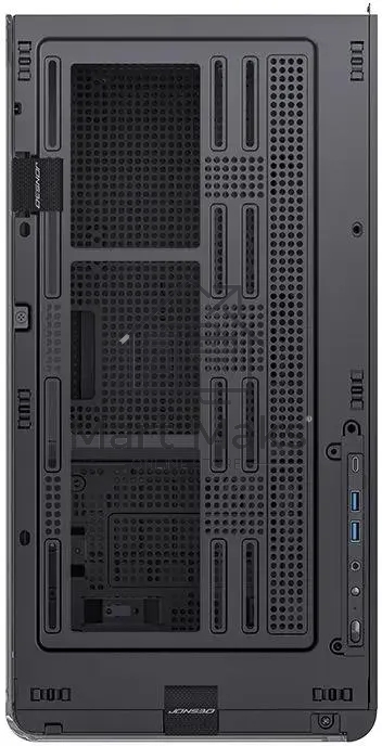 Корпус без блока питания Корпус JONSBO D300 Black MATX без БП, боковая панель из закаленного стекла, mini-ITX, micro-ATX, черный