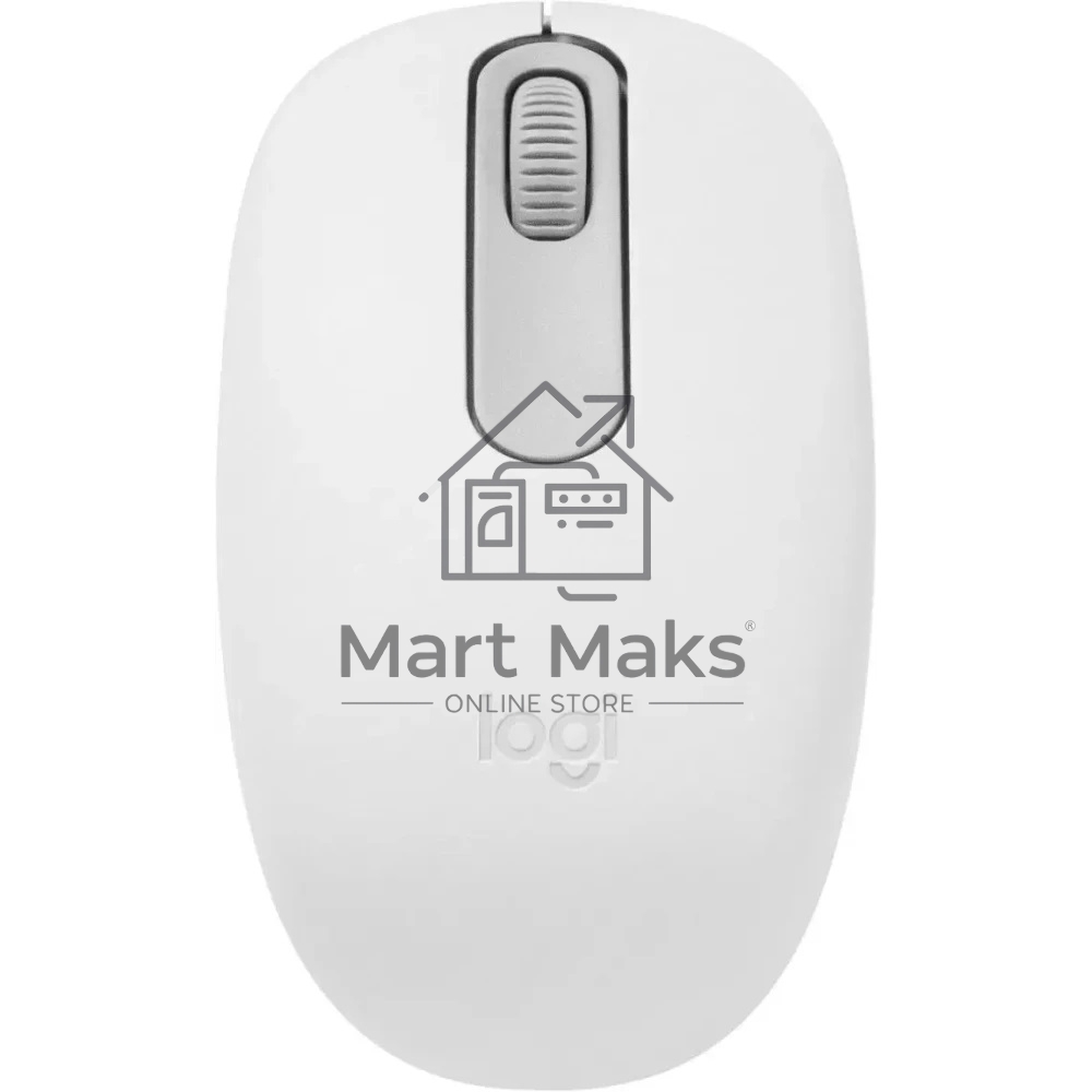 Мышь беспроводная Logitech M196 белый, 1000 dpi, Bluetooth, кнопки - 3