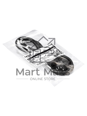 Кабель питания ExeGate Power EC-1,8P (C13 угловой->C14, VDE-250V-3*0.75мм2, медь, черный, 10A, 1.8м)