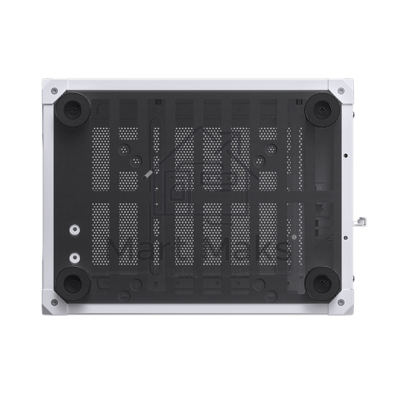 Корпус без блока питания Case JONSBO C6-ITX, Micro-Tower, no fan, 1xUSB-A 3.0 + 1xUSB-C 3.1, mDTX, mITX White