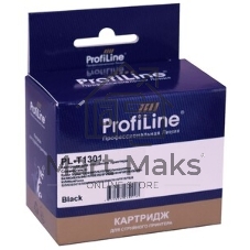Картридж струйный ProfiLine PL-T1301 для принтеров Epson Stylus SX525WD/SX535WD/SX620/Office B42WD/BX525/BX535/BX625FWD/BX635FWD/BX925/BX935/WorkForce 525/630/3010/3520DWF/3530/3540/7015/7515/7525 с чернилами Black 25,4 мл