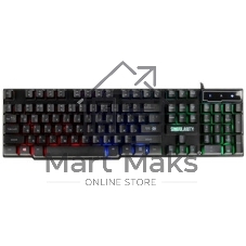 Комплект клавиатура+мышь Defender Singularity MKP-118 проводной, USB, 3200 DPI, чёрный