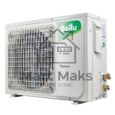 Внутренний блок сплит-системы канального типа Ballu BLC_D/in-24HN1_21Y 24000 BTU, 70 м², 42 дБ, охлаждение, обогрев, осушение, серый