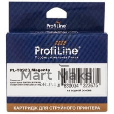 Картридж струйный ProfiLine PL-0923N для принтеров Epson StylusC91/CX4300/TX106/TX109/TX117/TX119/T26/T27 Magenta водн