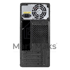 Корпус ExeGate BAA-503U2-AAA400, Mini-Tower, чёрный, 1 x 80/90 мм, БП 400 Вт