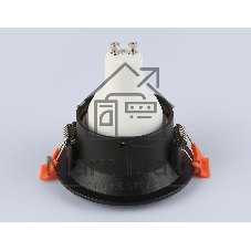 TN11313 BK черный IP44 GU5.3 D80*37