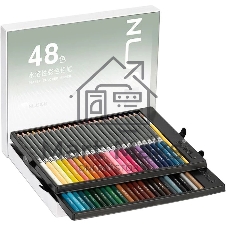Карандаши цветные Deli NS731-48 Nusign, акварельные, 3 мм 48 цветов (48 шт)