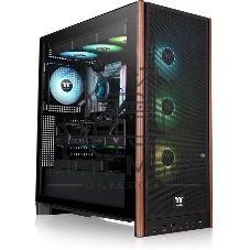 Корпус Thermaltake S370 WS, Midi-Tower, чёрный, 4 x 120 мм