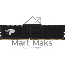 Оперативная память Patriot Signature, DDR4, 16GB (2x8 GB), 3200 MHz, CL22, DIMM, радиатор, черный