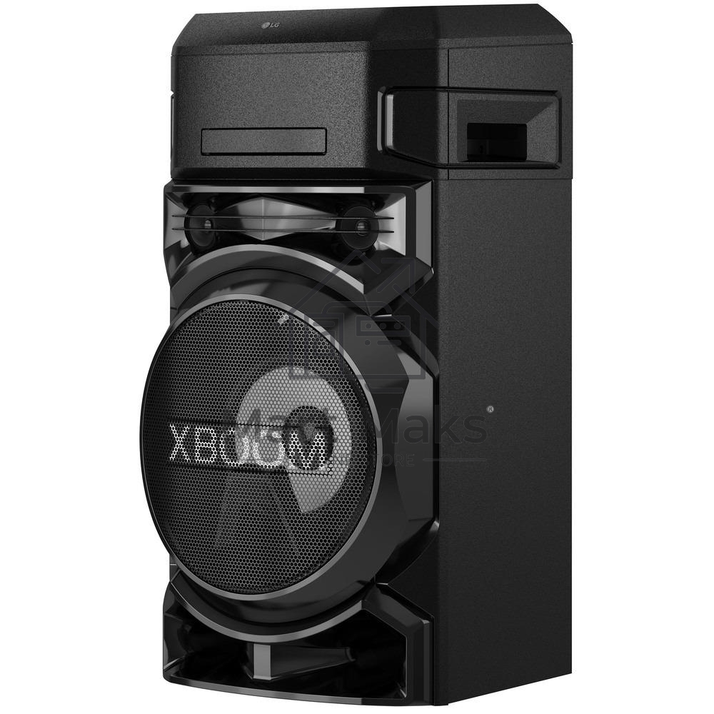 Микросистема LG ON77DK черный/CD/CDRW/DVD/DVDRW/FM/USB/BT