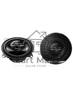 Колонки автомобильные Pioneer TS-G1020F 4Ом 10см (4дюйм) (ком.:2кол.) коаксиальные двухполосные