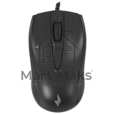 Мышь проводная Gembird MOP-110 черный, 1000 dpi, USB, кнопки - 3