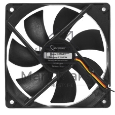 Вентилятор для корпуса Gembird D12025HM-3 черный 120мм 2000rpm 30db 3-pin
