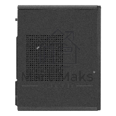 Корпус ExeGate BAA-503U2-AAA400, Mini-Tower, чёрный, 1 x 80/90 мм, БП 400 Вт