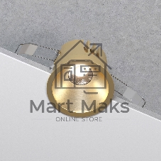 25071/LED 15W 4000K / светильник встраиваемый светодиодный / латунь
